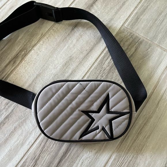Perfect Moment Handbags - Perfect Moment Star Bum Waist Ski Bag Nylon Grey